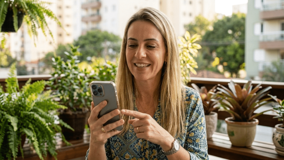 Encontre pessoas 40+ para conversar